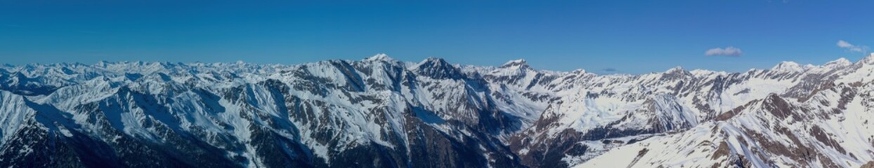Winterpanorama Südtiroler Hochgrubachspitze  Richtung Pfunders