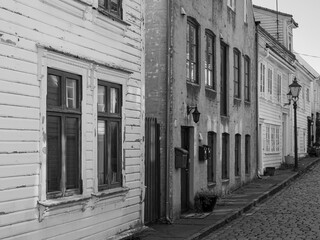 Die Altstadt von Stavanger in norwegen