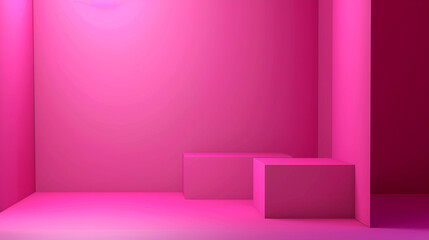fuchsia color box rectangle background presentation design. PowerPoint and Business background.