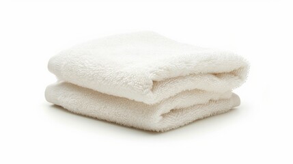 A towel isolated on a white background