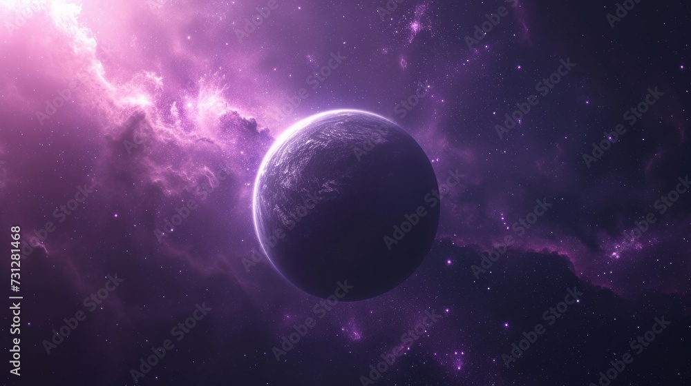 Poster minimalist celestial bodies and phenomena create a serene and captivating scene