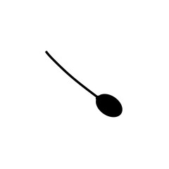 Abstract sperm icon