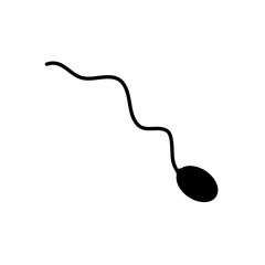 Abstract sperm icon