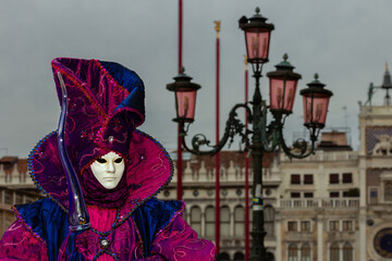 Carnival in Venice, Italy - 731285053