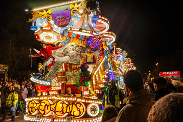 Fototapeta na wymiar Glastonbury Carnival 2023