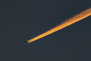 airplane flying in the sky