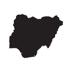 Nigeria map icon