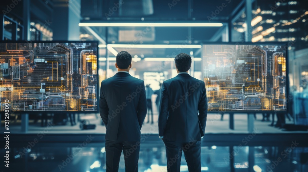 Aufkleber it specialists talk about solving problems in the modern it industry