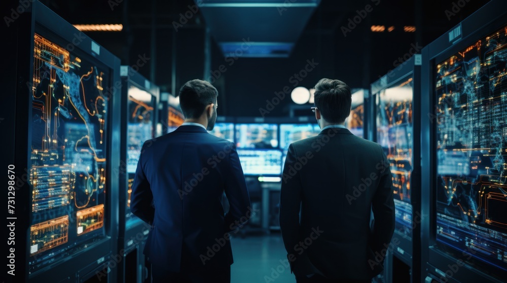 Aufkleber it specialists talk about solving problems in the modern it industry