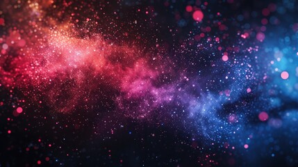 Glowing Particles Abstract background for galaxy design - obrazy, fototapety, plakaty