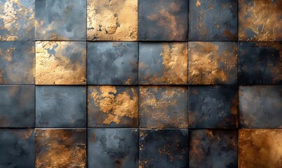 Craft backdrops with metallic elements, adding a touch of luxury and sophistication