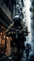 Specialized Units in Urban Warfare. Advanced Military Tactics