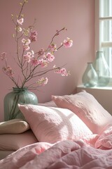 Pastel hues and soft gradients create an atmosphere of tender surrender