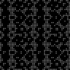 Seamless pattern. Circles ornament. Dots motif. Geometrical backdrop. Digital paper, web designing, textile print. Simple shapes wallpaper. Figures background. Vector