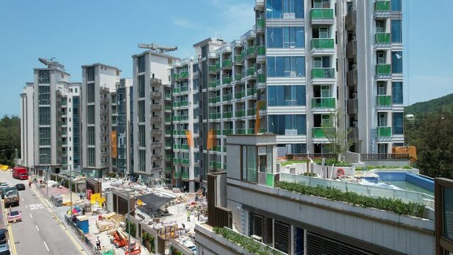 Wu Kai Sha Ma On Shan Sai Kung Shap Sze Heung Countryside, a seaside housing residential property development rural Land Formation and Roads Widening construction  project in Shatin Hong Kong Kowloon 