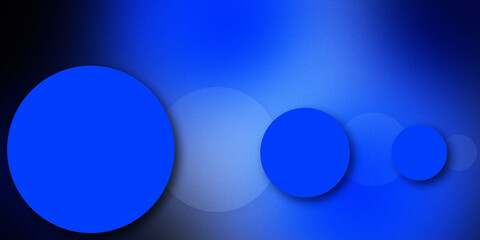 background with circles, abstract geometric blue and blue circle design 