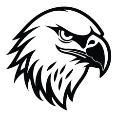 Eagle Flat Icon Isolated On White Background