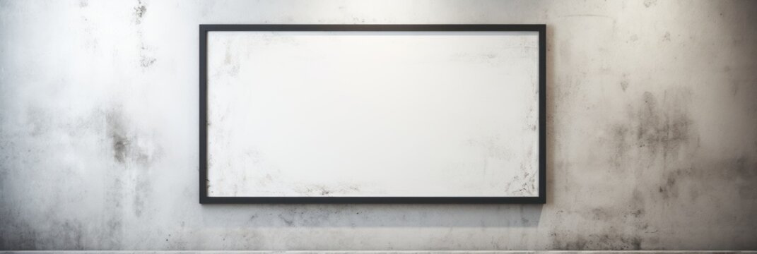 blank frame in Ivory backdrop with Ivory wall