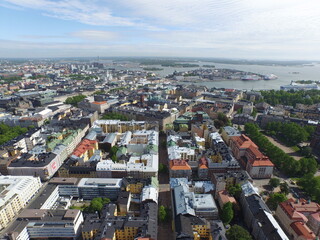 Helsinki Punavuori Ilmakuva 2015