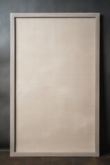 blank frame in Tan backdrop with Tan wall