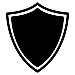 Shield icon. Protect shield vector