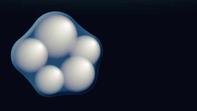 Abstract Orbs Background