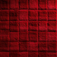 Red no creases, no wrinkles, square checkered carpet texture, rug texture 