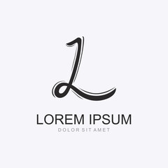 Simple Design of L Letter Elements