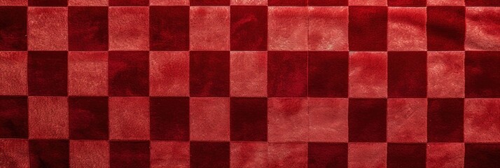 Red square checkered carpet texture