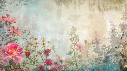 a background full of colorful flowers