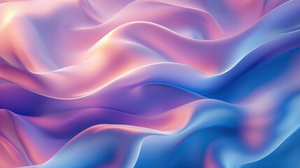 Obraz premium Enchanting Waves of the Rainbow