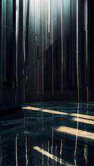 Fototapeta premium Unveiling the Dance of Light and Shadow in Abstract Backgrounds. Harness the power of contrasting tones and shapes to orchestrate a captivating visual experience that transcends the ordinary