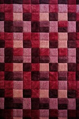 Rose square checkered carpet texture 