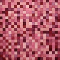 Rose square checkered carpet texture 