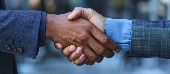 Successful partnerships begin with a strong handshake.
