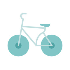 Bicycle icon in filled, thin line, outline and stroke style.
