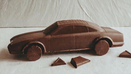 chocolate car