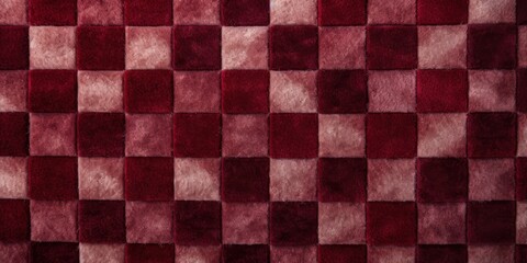 Ruby square checkered carpet texture