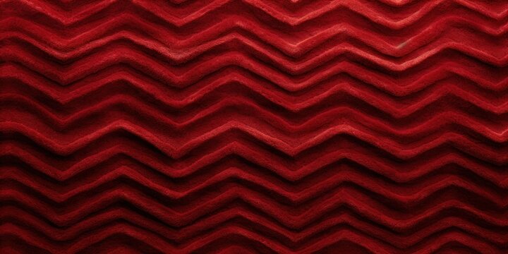 Ruby zig-zag wave pattern carpet texture background 