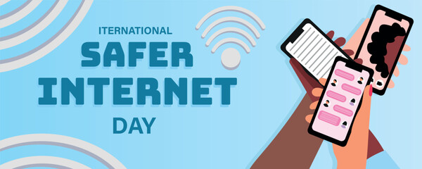 Banner for International Safer Internet Day