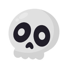 Halloween skull icon.