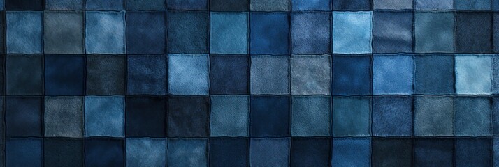 Sapphire square checkered carpet texture 