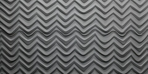 Silver zig-zag wave pattern carpet texture background 