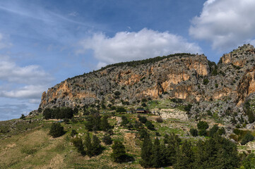 Fototapeta na wymiar mountains on a sunny day in Northern Cyprus 5