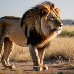Lion in nature, national geography, Wide life animals