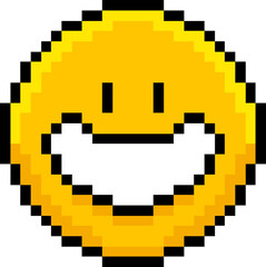 Pixel Smile Emoticon