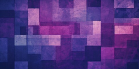 Purple simple abstract patterns on the wall
