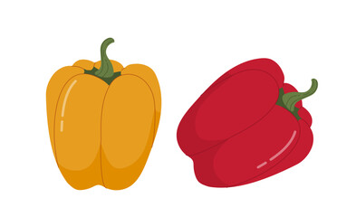 Set of vegetables vector