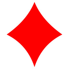 Obraz premium Poker card suit vector icon