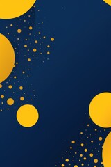 The background of a Yellow, dotted pattern, background